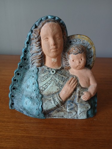 Statue terre cuite - statue,