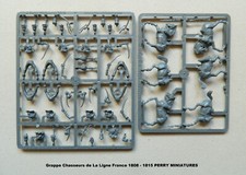 PERRY MINIATURES Grappe Chasseurs de La Ligne 1808-1815 Figurines 28mm plastique