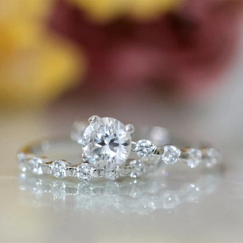 Bague mariée blanche - bague,