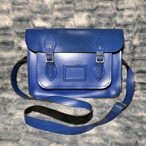 Blue cambridge satchel - blue,