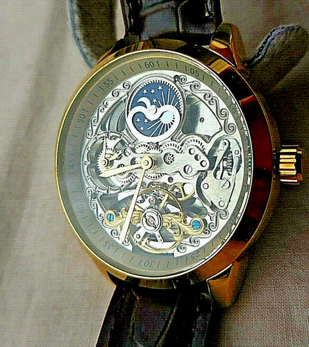 Montre squelette forsining - montre,