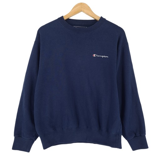 Champion sweatshirt bleu coupe - champion,