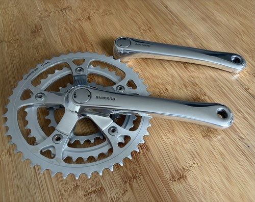 Pédalier vtt vintage triple - pédalier,