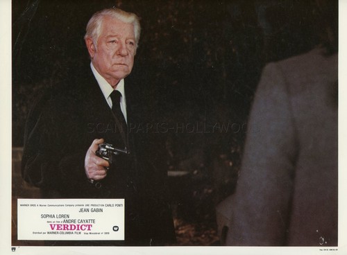 Jean gabin verdict 1974 - jean,