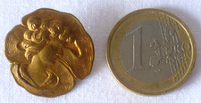 ANCIEN BOUTON 1900 EN LAITON