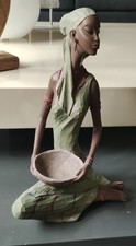 Sculpture Femme Africaine