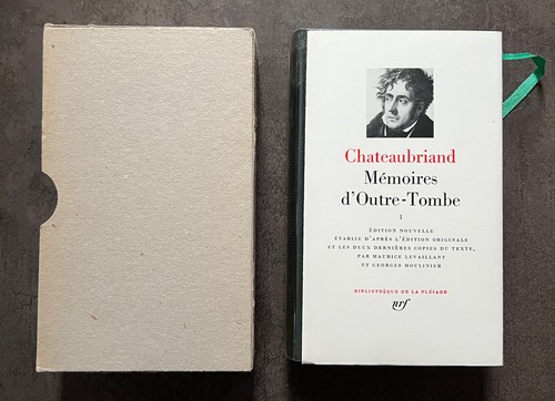 Pleiade chateaubriand - chateaubriand,
