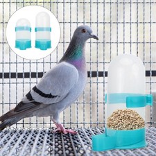  2 Pcs Parrot Feeder Abreuvoir Oiseaux Mangeoire Automatique Poule Bol À Boire