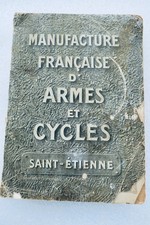 Manufacture française d'armes et cycles, Saint-Etienne BELLE EPOQUE