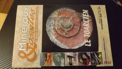 Revue mineraux fossiles - &,
