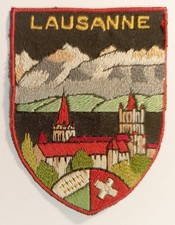 Écusson LAUSANNE Suisse en