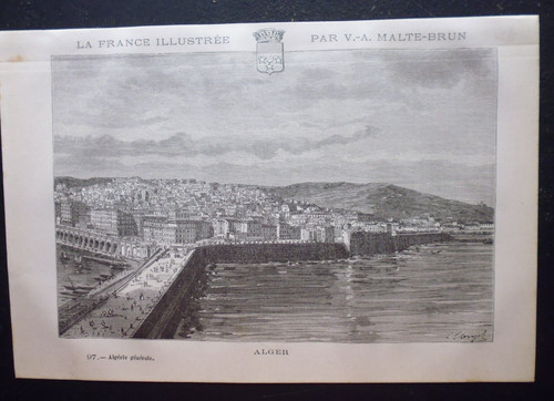 Gravure 1883 france - gravure:1883:la,