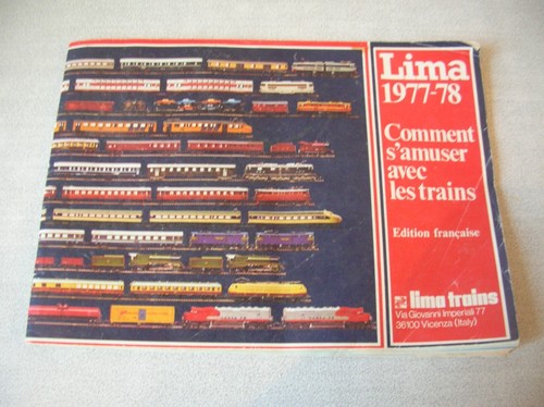 Ancien catalogue lima trains - catalogue,