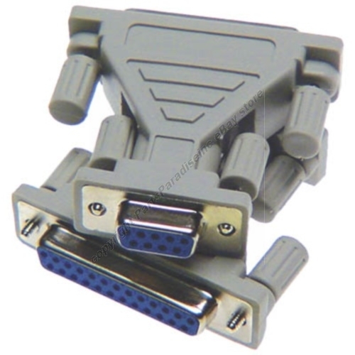 Db25 db9pin female jack - female~f,