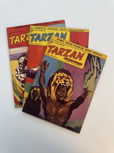 1959 tarzan adventures - tarzan, comic