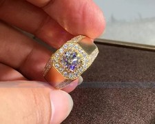 3Ct Coupe Ronde Véritable