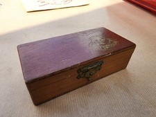 Boîte ancienne bois Étalon