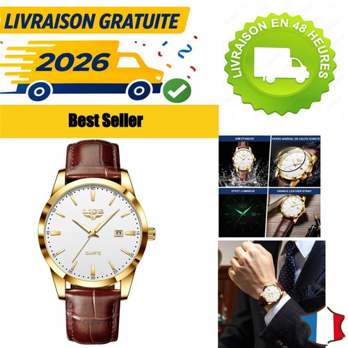 Montre homme lige quartz - homme,