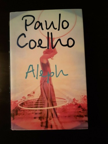 Paulo coelho aleph signed book - paulo,