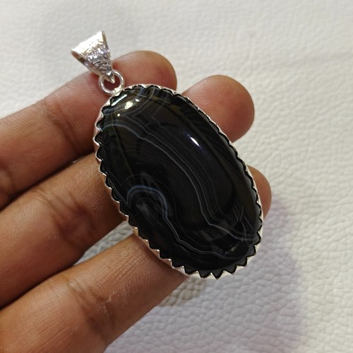 Pendentif pierre précieuse - , en