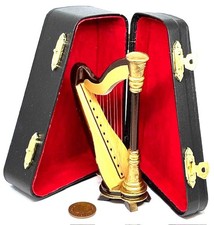 Poupées Maison Concert Harpe