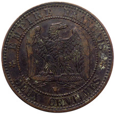 2 Centimes NAPOLÉON III 1856