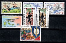 Wallis-et-Futuna 1990-91 Neuf ** 100% football, navires, art, tradition