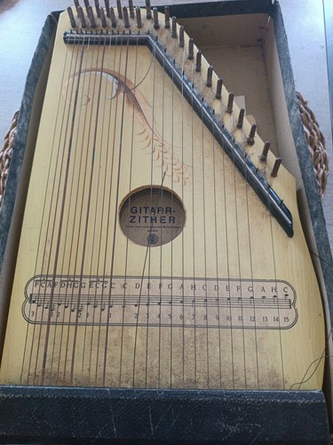 Gitar zither - gitar,