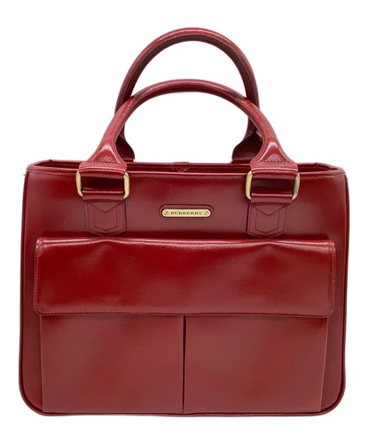 Sac main burberry cuir - main,