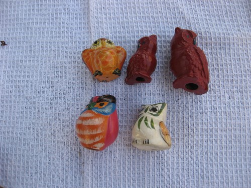 Lot petites chouettes en - ,