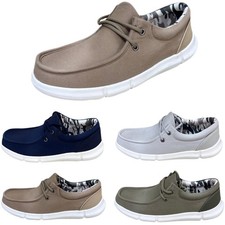 Mocassins homme en tissu