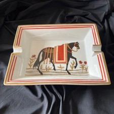 Cendrier Hermès cheval noir