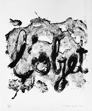 CLAUDE VISEUX 1927-2008, Lithographie 1962 ,Musée des arts décoratifs , Paris