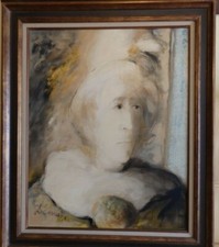 tableau DEMAN Albert 1929/1996 huile/ toile encadrée 97x82  Bénézit Artprice