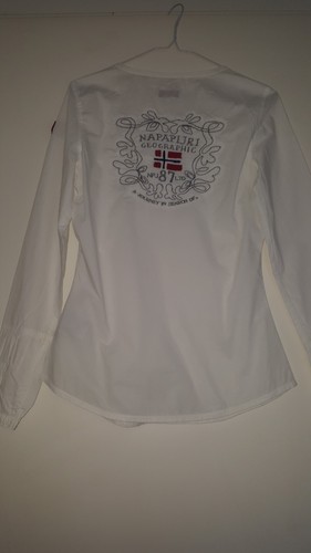 Chemisier blanc napapijri - chemisier,