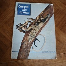Revue GAZETTE ARMES n°35 1976 sabre officier IIIe reich fusil dreyse le page