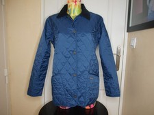 Veste bleu matelasse femme - bleu,