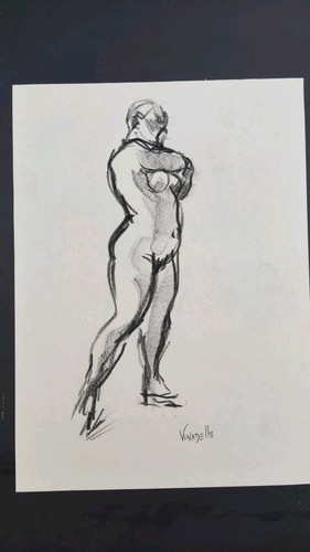 Dessin croquis étude de - et,