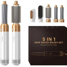 Brosse Soufflante 5-en-1 - Séchage, Lissage, Bouclage