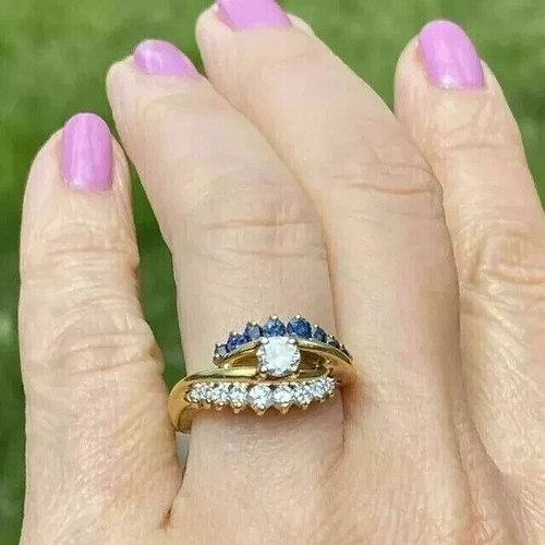 Bague fiançailles en or - fn,