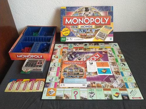 Jeu société monopoly - jeu, de