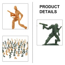 Figurines militaires en