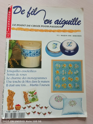 Magazine point croix fil - point,