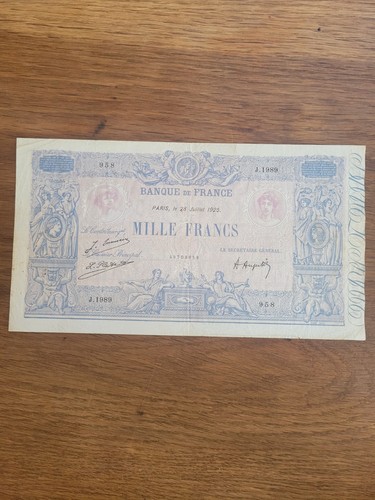 France billet ancien - billet,