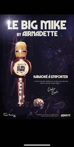 Micro karaoké big mike - micro,