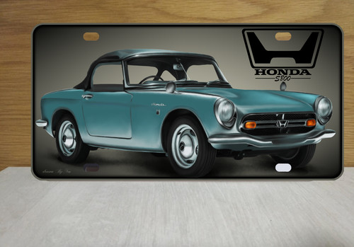 Honda s800 cabriolet plaque - cabriolet,
