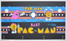 sticker panel baby pac man /