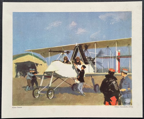 Scène escadrille - d’escadrille, (1914)