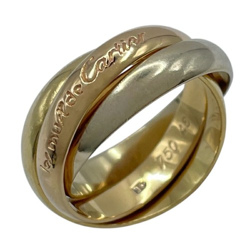 Bague cartier trinity 18k - bague,