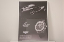 HUBLOT Tableau Publicité montre Aero Bang Morgan (66697)